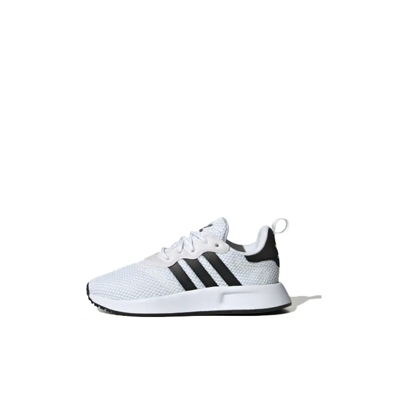 Adidas Originals X_PLR S Abrasion Resistant Low Top Kids Lifestyle Shoes White Black Children Aged 3 7 Years Old-0