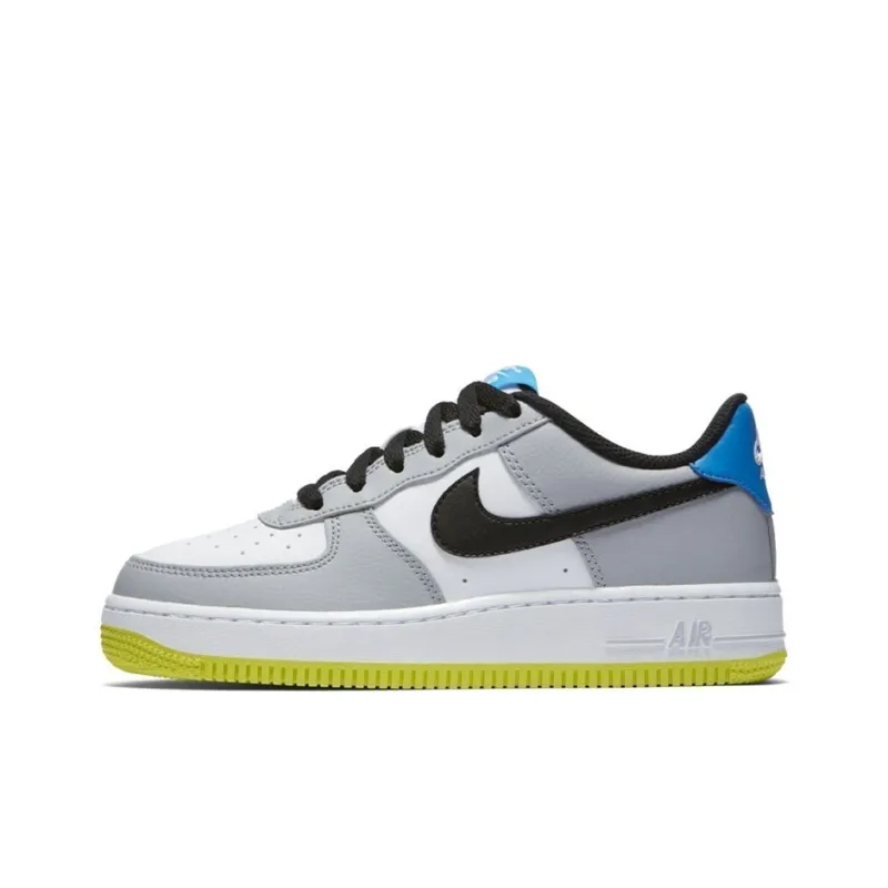 Nike Air Force 1 Low Wolf Grey Black White GS-0