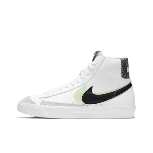 Nike Blazer Mid 77 SE GS Double Swoosh - White Vapor Green