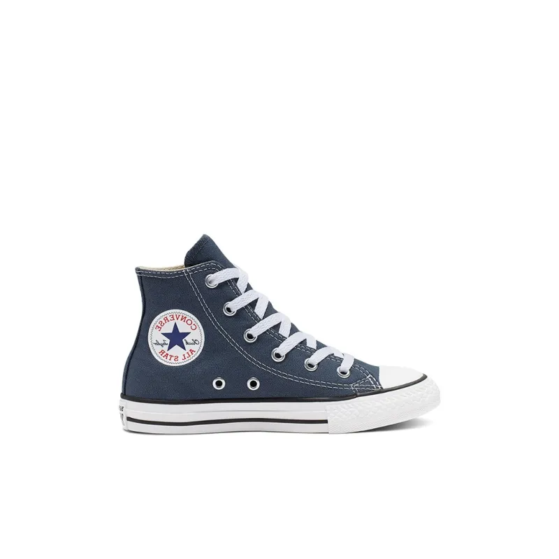 Converse Chuck Taylor All Star High Top Kids Canvas Shoes Blue Children Aged 3 7 Years Old-1