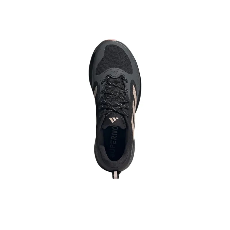 Adidas Supernova Eterno Anti-Slip Wear-Resistant Low-Top Casual Running Shoes Women's Black-4