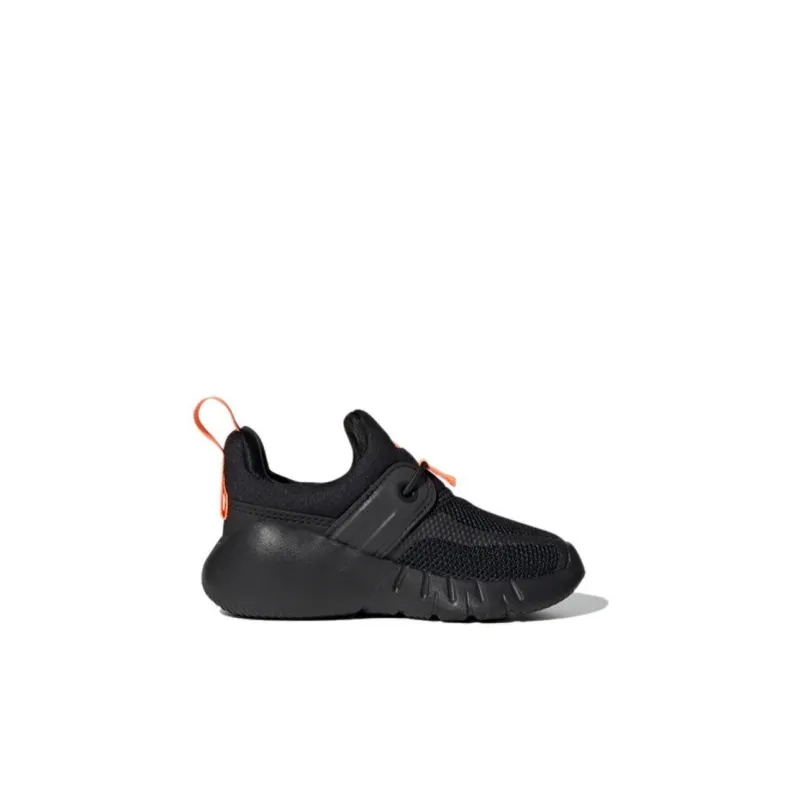 Adidas Rapidazen I Breathable Low Top Toddler Shoes Black Orange Infant And Toddler-1
