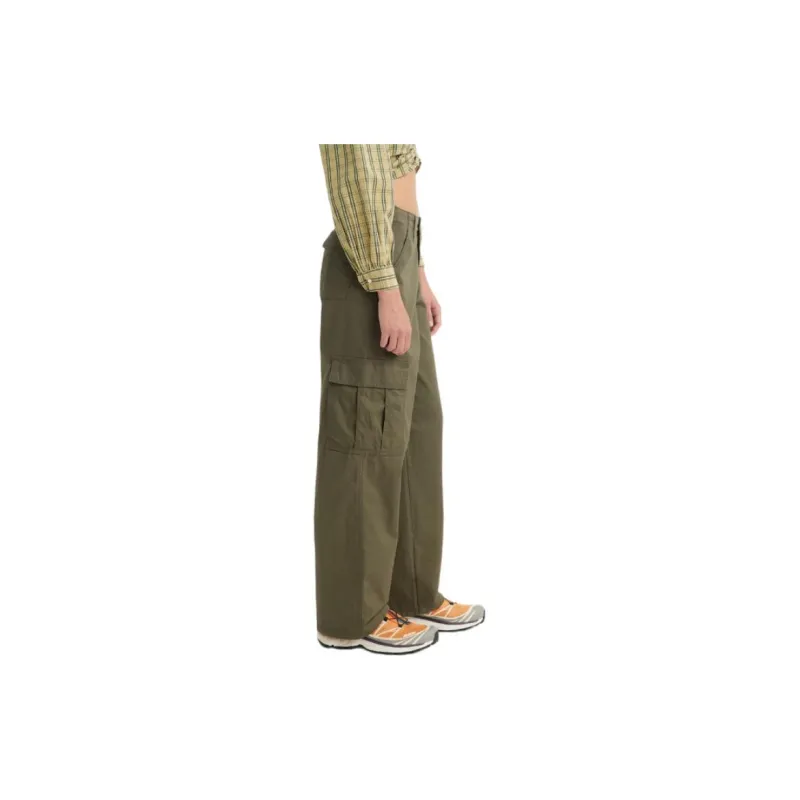 Levis Cargo Pants Women's Dark Green-4