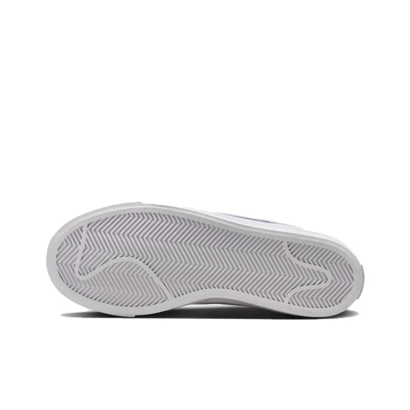 Nike Court Legacy Cushioning Wear-Resistant Low-Top Kids' Skateboarding Shoes Purple Teenagers-5