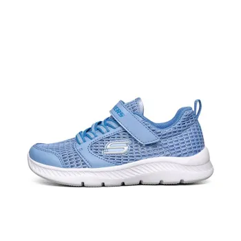 Skechers Comfy Flex 2.0 Slip-Resistant Cushioning Wear-Resistant Low-Top Kids' Running Shoes Light Blue Teenagers