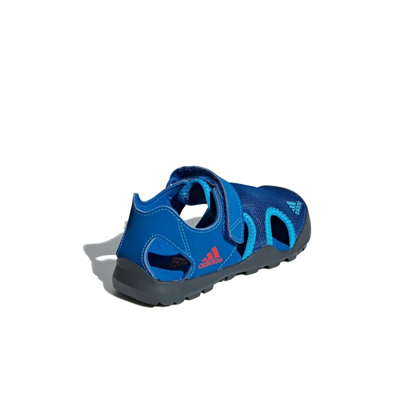 Adidas Captain Toey K Anti Slip Wear Resistant Sandal Blue Kids-3