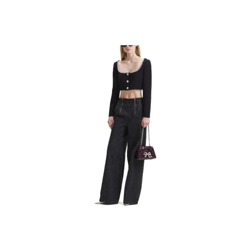Self portrait Knitwear Women's Black-2