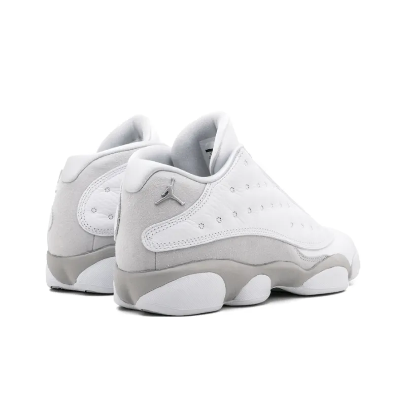 Jordan 13 Retro Low Pure Platinum GS-4