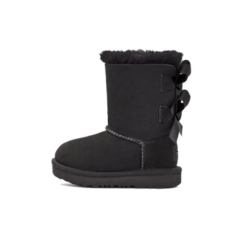 UGG Bailey Bow II Boot Black Toddler