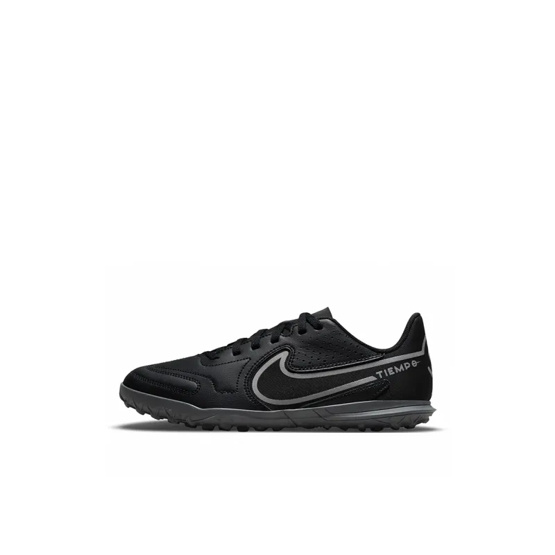 Nike Tiempo Legend 9 Club Low Top Kids' Soccer Shoes Black Kids'-0