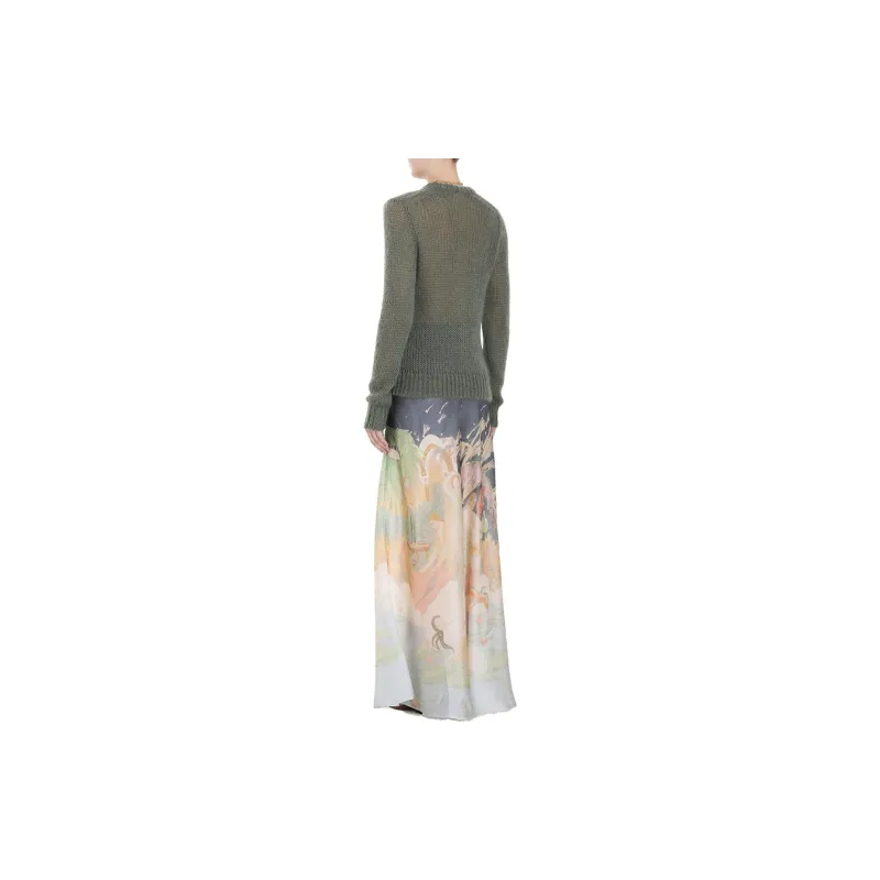 Zimmermann Lyrical Bias Flared Maxi Skirt-5