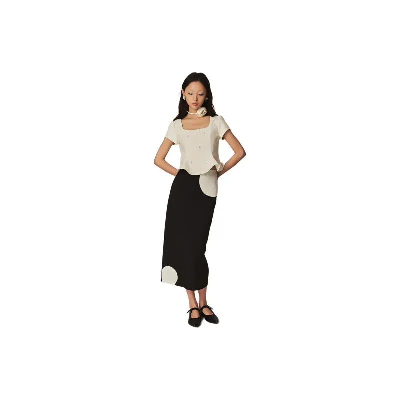 CatPunch T Shirts Women's Ecru-3