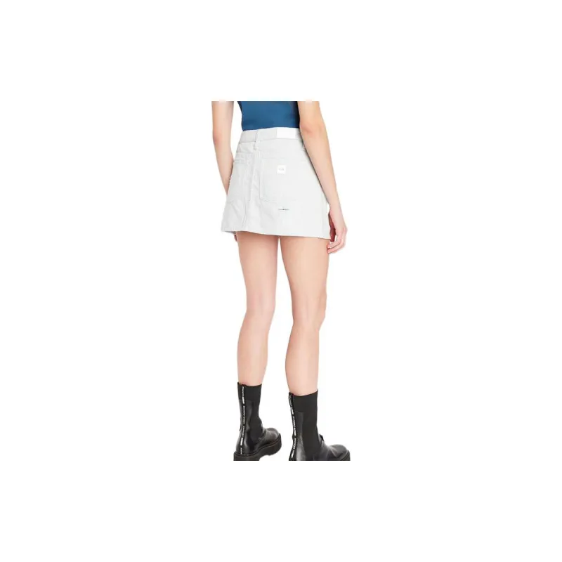 ARMANI EXCHANGE Denim Short Skirts Women's Denim Blue-3