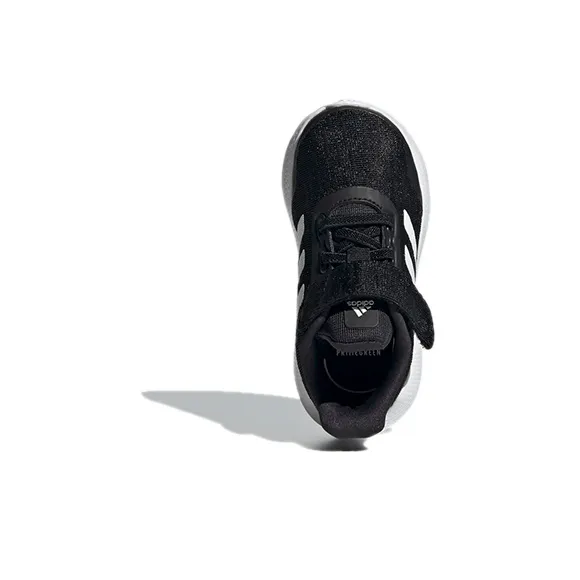 Adidas EQ21 Run El I Low Top Toddler Shoes Black White Infant And Toddler-4