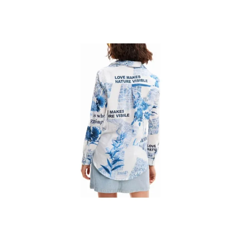 Desigual Shirts Women's Blue-3