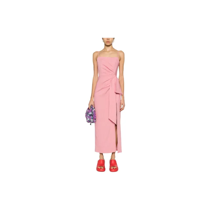 MSGM Slip Dresses Women's Pink-1