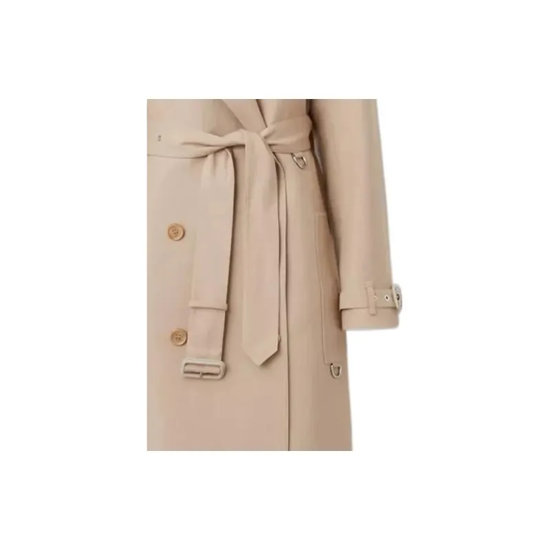 Burberry SS22 Trench Coat Women's Light Umber-6