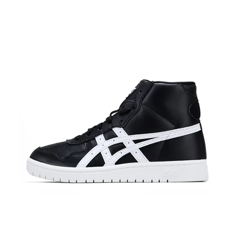Asics Japan L Mid Top Kids' Skateboarding Shoes Black White Teenagers-0