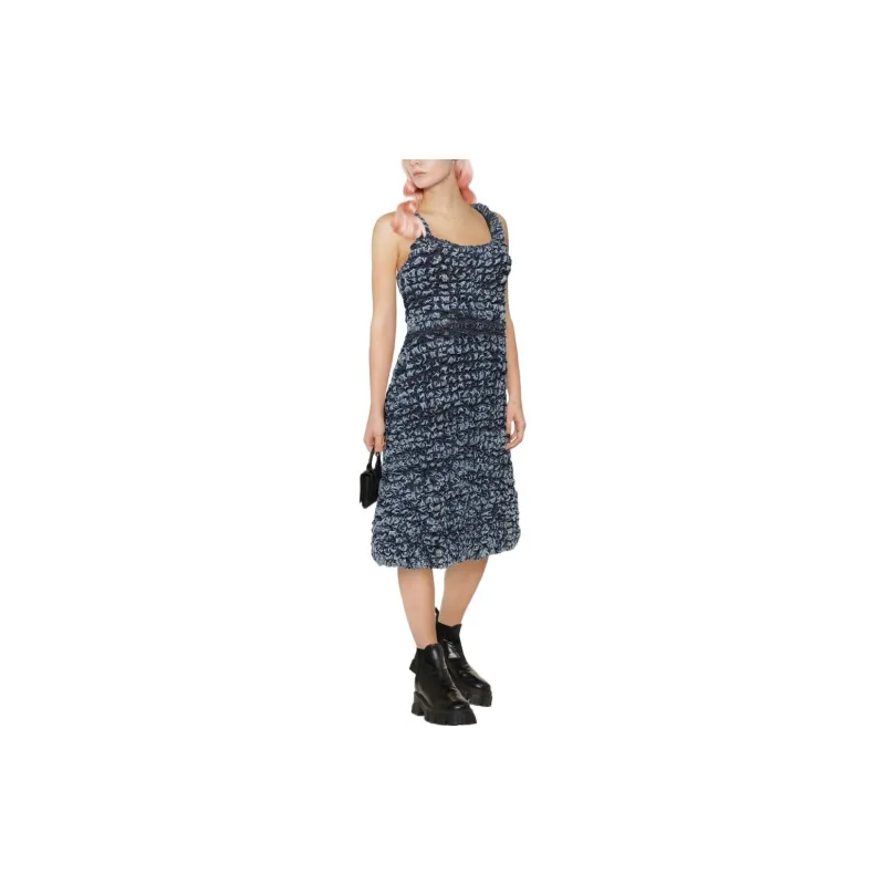 DIESEL Sleeveless Dresses Women's Blue-1
