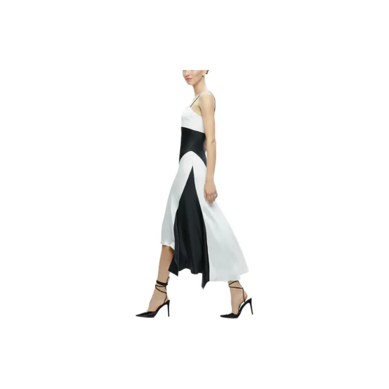 ALICE+OLIVIA Rosa Handkerchief Midi Dress-2