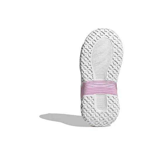 Adidas 4Uture Anti Slip Wear Resistant Low Top Running Shoes Pink Infant And Toddler-5