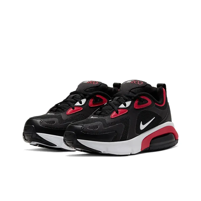 Nike Air Max 200 Black University Red GS-2