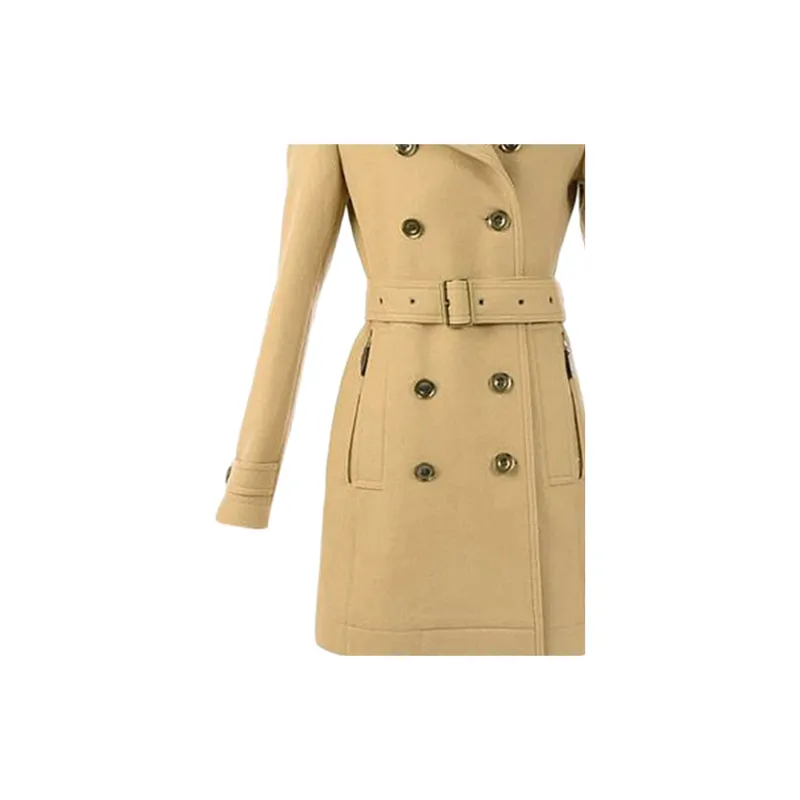 Burberry Coat Women's Light Brown-3