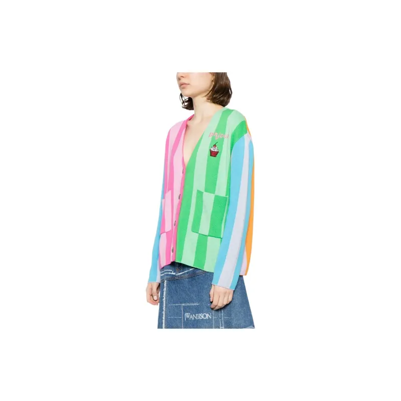 Mira Mikati Bonjour Colour block Cardigan-3