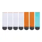 White 4-Orange 2-Aqua Green 1[7 Pack]