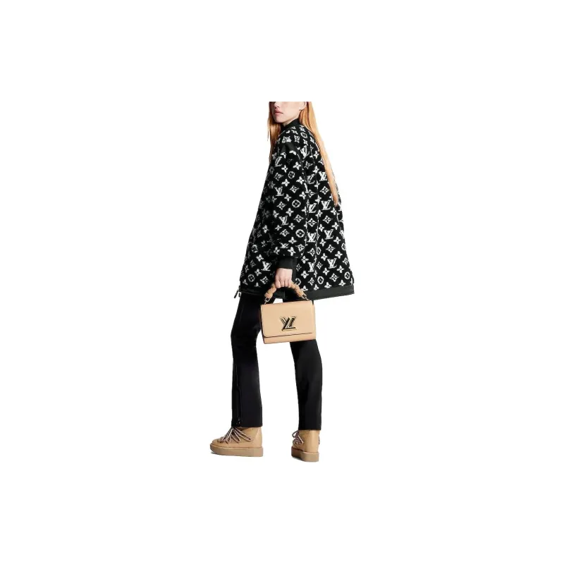 LOUIS VUITTON Oversized Monogram Teddy Bomber Jacket-2