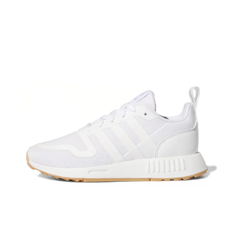 Adidas Originals Multi Abrasion Resistant Cushioning Breathable Low Top Running Shoes Cloud White Teenagers-0