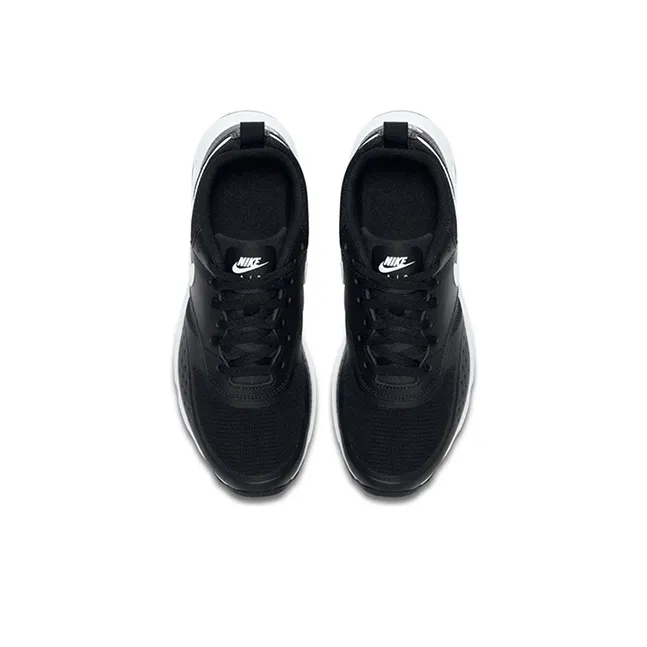 Nike Air Max Vision Cushioning Anti-Slip And Wear-Resistant Low-Top Casual Shoes Black White Teenagers-2