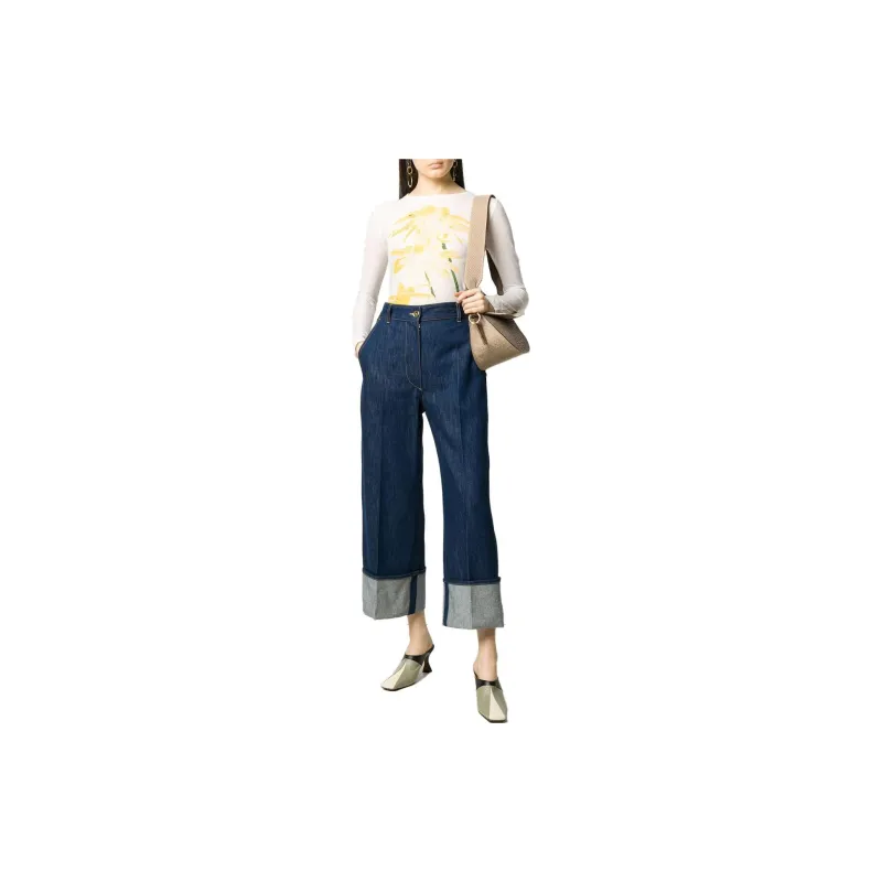 Patou Iconic Cuffed Jeans-2