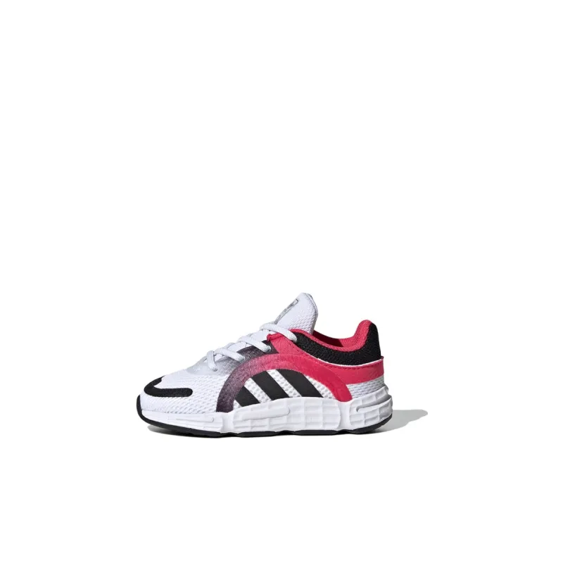 Adidas Originals Sonkei El I Abrasion Resistant Low Top Toddler Shoes Pink White Black Infant And Toddler-0