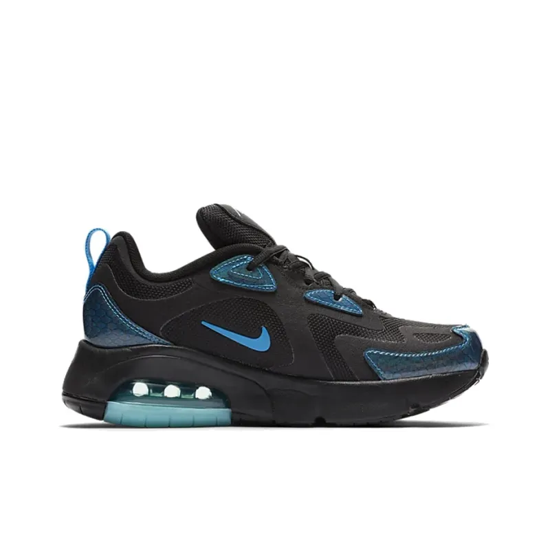 Nike Air Max 200 Black Blue Hero GS-1