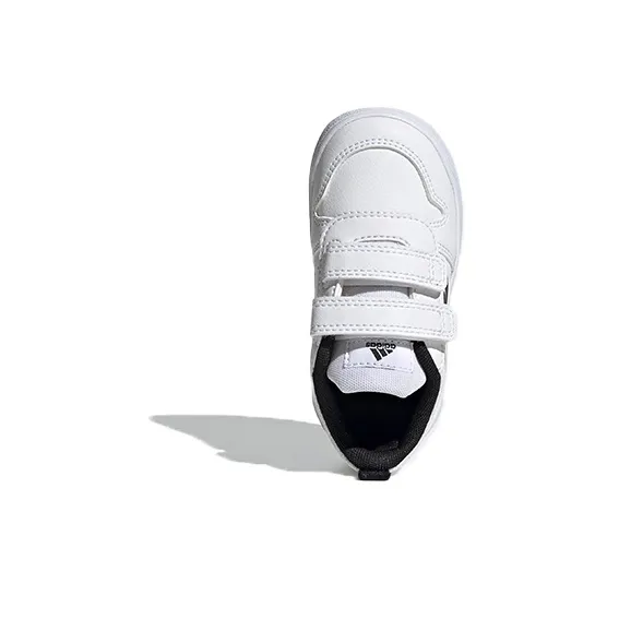 Adidas Neo Tensaur Low-Top Skateboard Shoes White Black Infant And Toddler-4