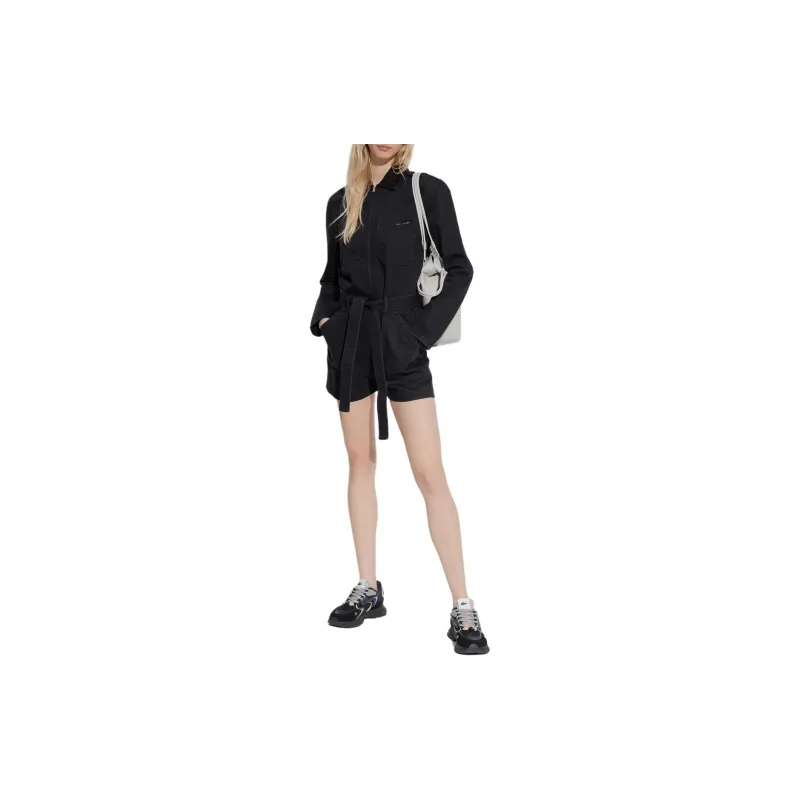IRO NIGHT Denim Shorts Women's Black-3