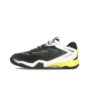 VICTOR Wear Resistant Slip Resistant Low Top Badminton Shoes Men's Black