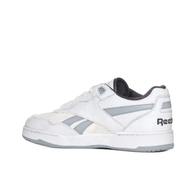 Reebok BB 4000 II Slip Resistant Cushioning Abrasion Resistant Low Top Skateboard Shoes Men's White-2