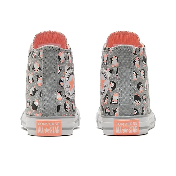 Converse Chuck Taylor All Star Anti Slip Wear Resistant High Top Canvas Shoes Teenagers-3
