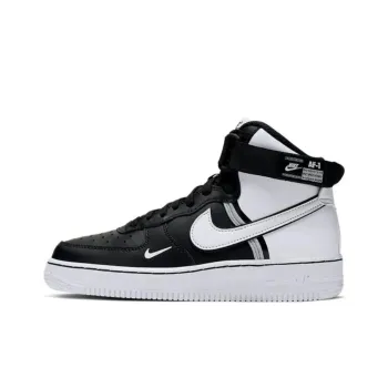 Nike Air Force 1 High LV8 2 'Black White' GS