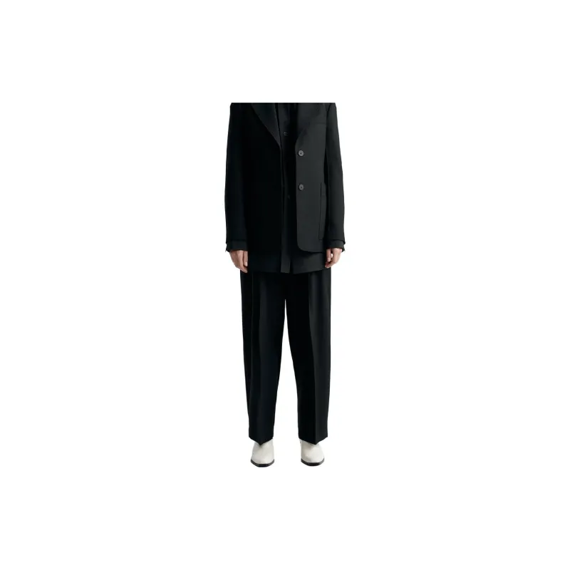 Studio Nicholson X ZARA Studio Nicholson Co-brand Casual Pants Women's Black-2