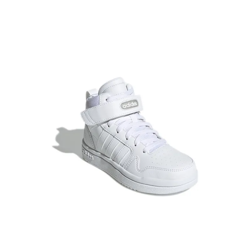 Adidas Neo Postmove Anti Slip Wear Resistant Mid Top Children's Basketball Shoes Kids'-2
