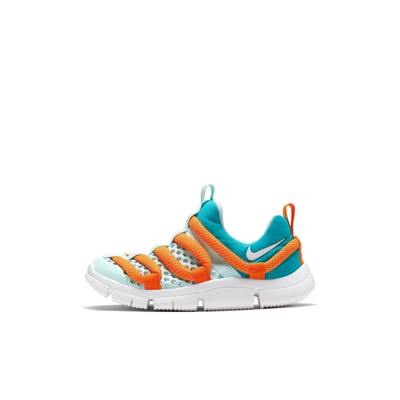 Nike Novice BR BP Slip Resistant Shock Absorbers Low Top Kids Lifestyle Shoes Light Cyan Children Aged 3 7 Years Old-0