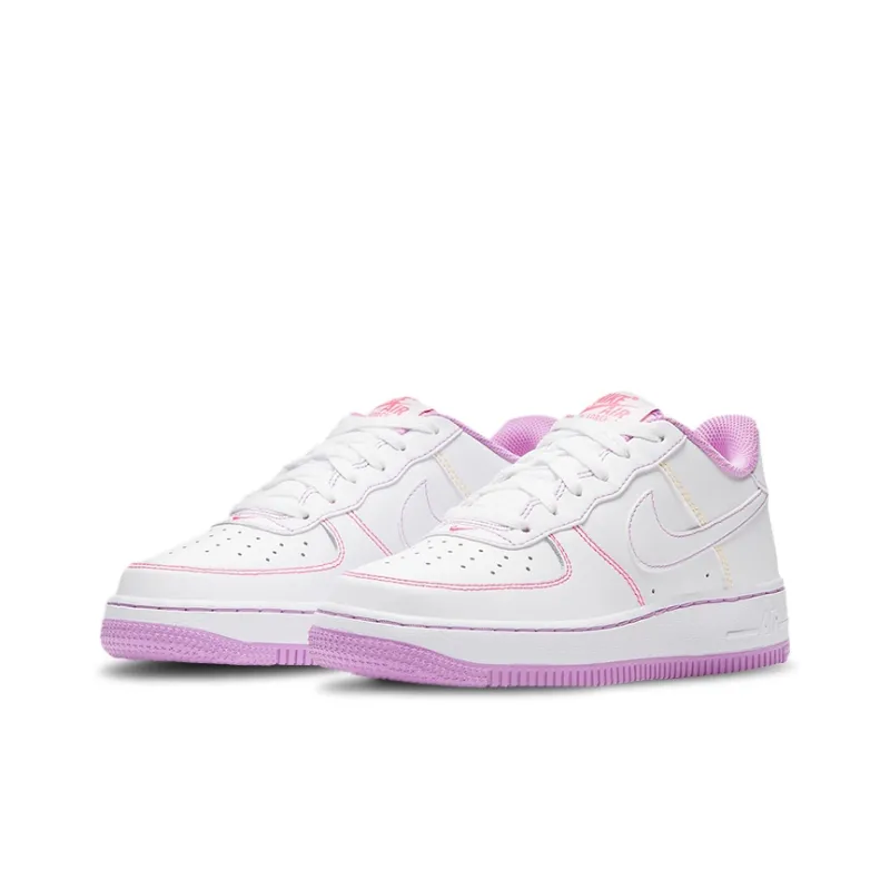 Nike Air Force 1 Low Contrast Stitch Fuchsia Glow GS-2