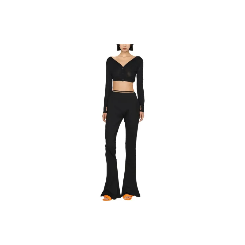 Jacquemus Le Cardigan Soli 'Black'-1