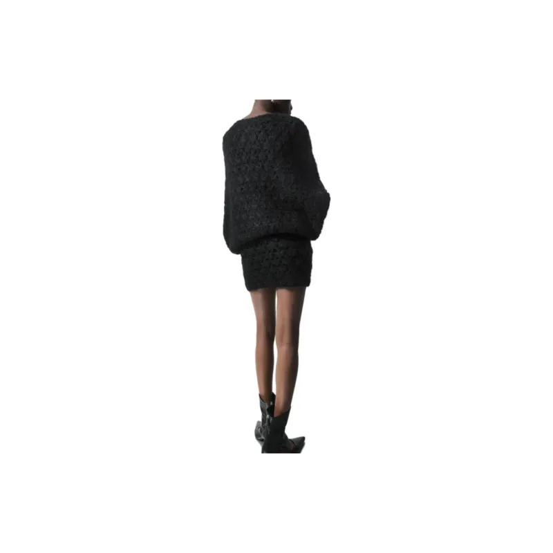 COS ATELIER Limited Series Casual Short Skirts Women's Black-3