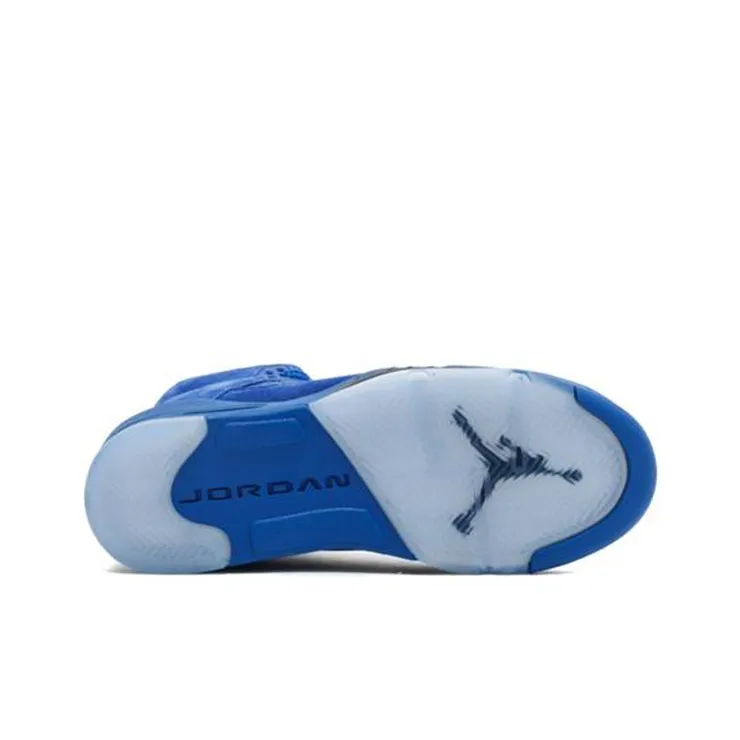 Jordan 5 Retro Blue Suede GS-3