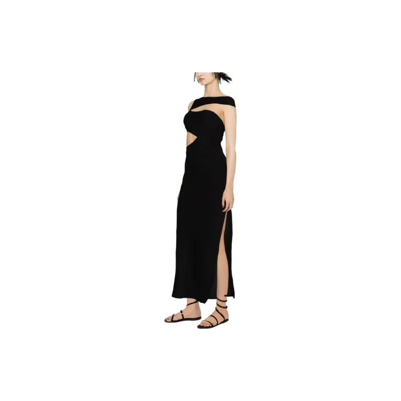 Staud Sleeveless Dresses Women's Black-3