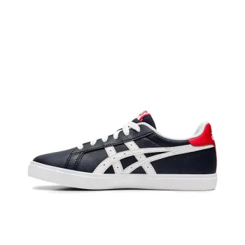 Asics Classic Ct Low Top Kids' Skateboarding Shoes Blue Red Teenagers